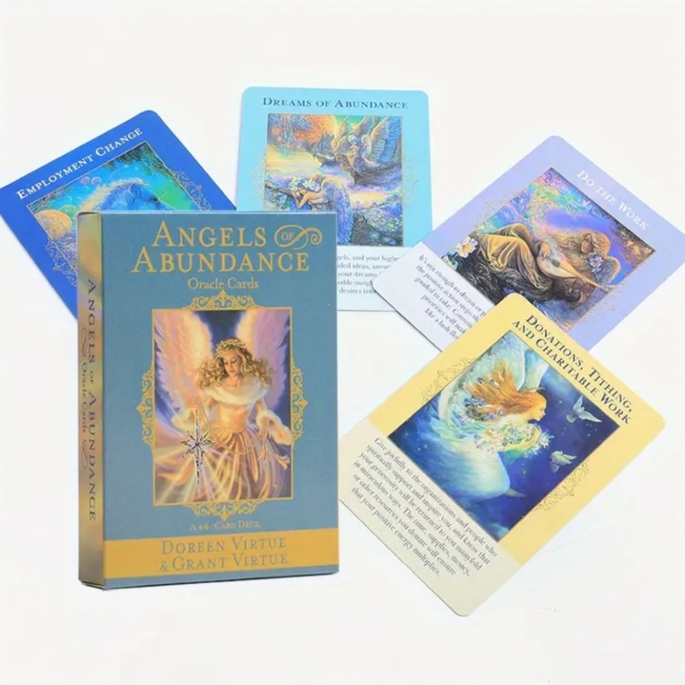 New ANGELS OF ABUNDANCE  Oracle Cards